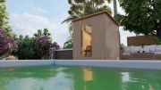 Produkt: Smrkový saunový domek 230x210 cm (4)