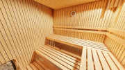 Produkt: Prosklený smrkový saunový domek 230x210 cm - typ 1 (2)