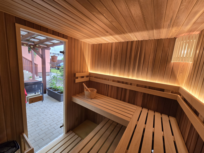 Finská sauna na míru - PŘIPRAVUJEME