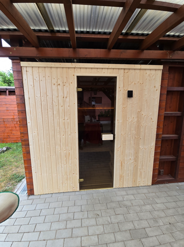 Zahradní sauna na klíč