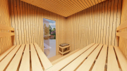 Produkt: Smrkový saunový domek 230x210 cm (3)