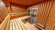Produkt: Prosklený cedrový saunový domek 200x180 (4)
