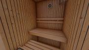 Produkt: Smrkový saunový domek 135x267cm (3)