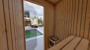 Produkt: Smrkový saunový domek 135x267cm (4)