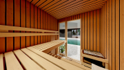 Produkt: Prosklená cedrová sauna 200x200cm - typ 1 (5)